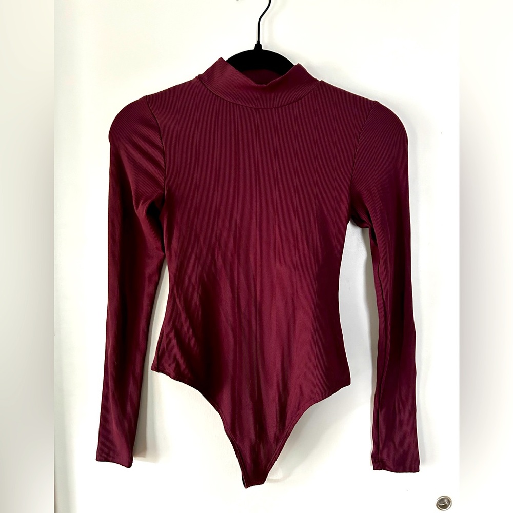 Girlfriend Collective Mock Neck Bodysuit